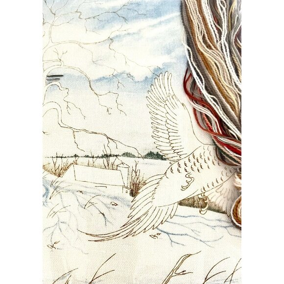 Vintage Cathy Needlecraft Crewel Kit Pheasant Bird 0511 NIP NWT Cottagecore - Picture 4 of 5